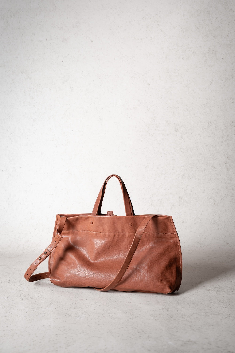 ELLI | Matte Natural Grain | Burnished Cognac