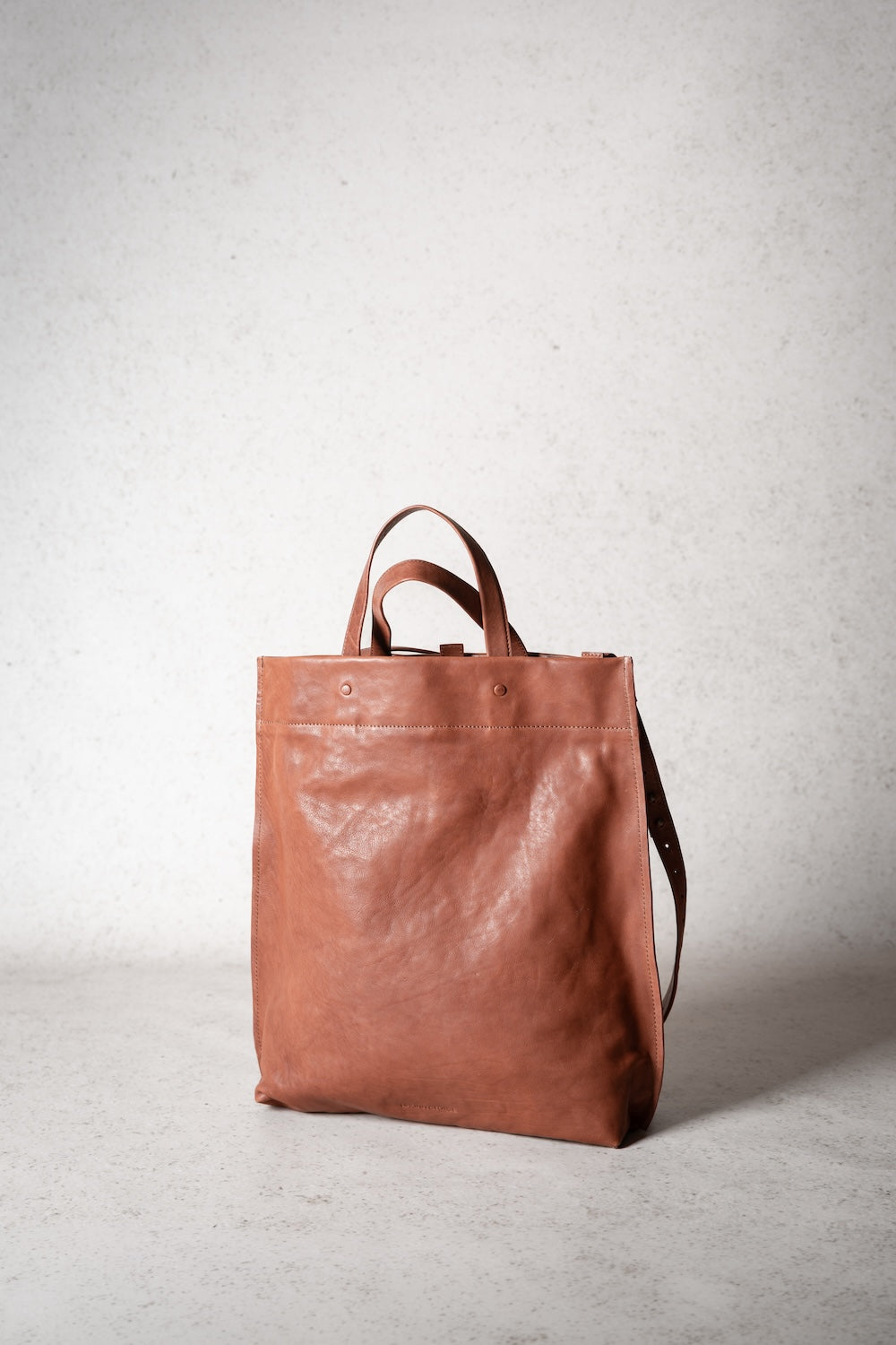 JANI | Matte Natural Grain | Burnished Cognac
