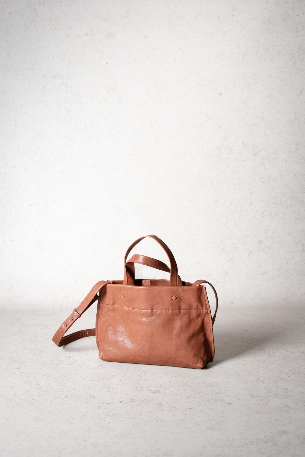 FALKI | Matte Natural Grain | Burnished Cognac