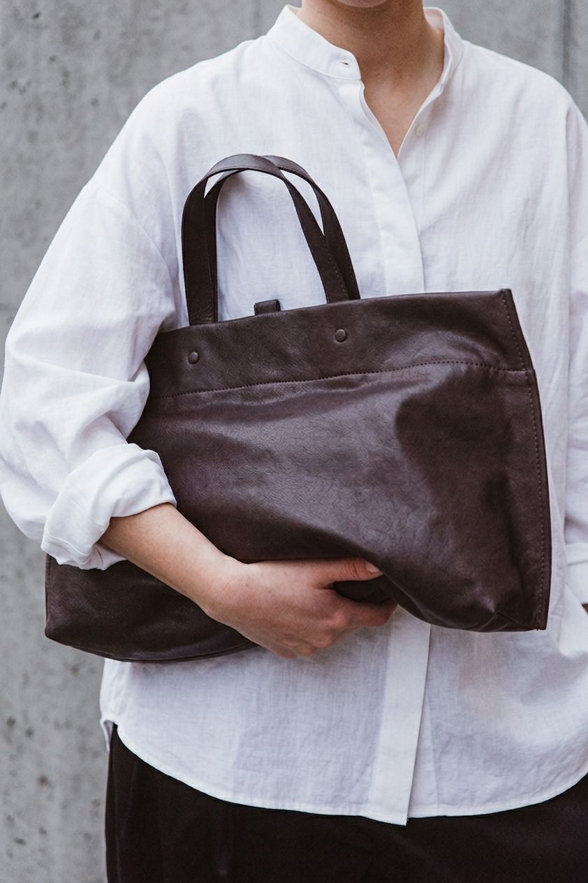 ELLI | Matte Natural Grain | Deep Espresso